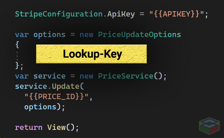 What is lookup-key in Stripe, and how to be set